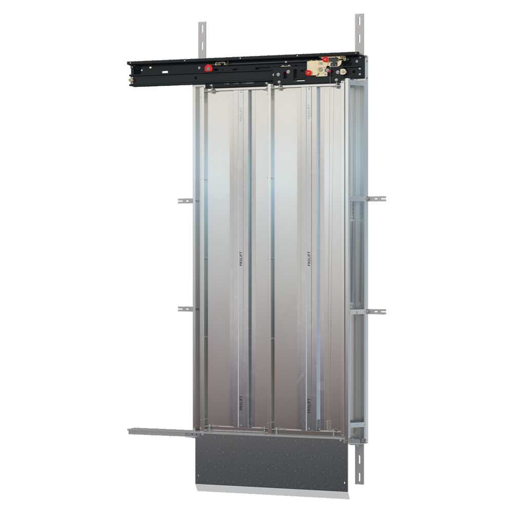 2 Panel Telescopic Landing Door