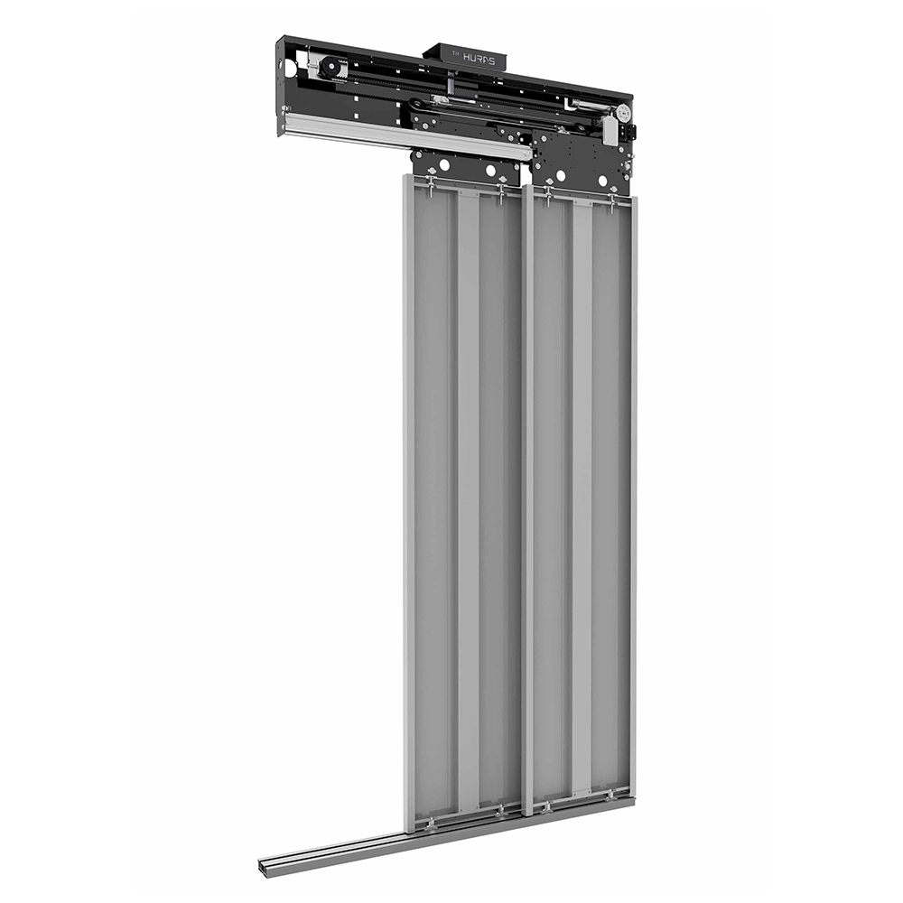 2 Panel Yarı Otom. Teleskopik Kabin Kapısı