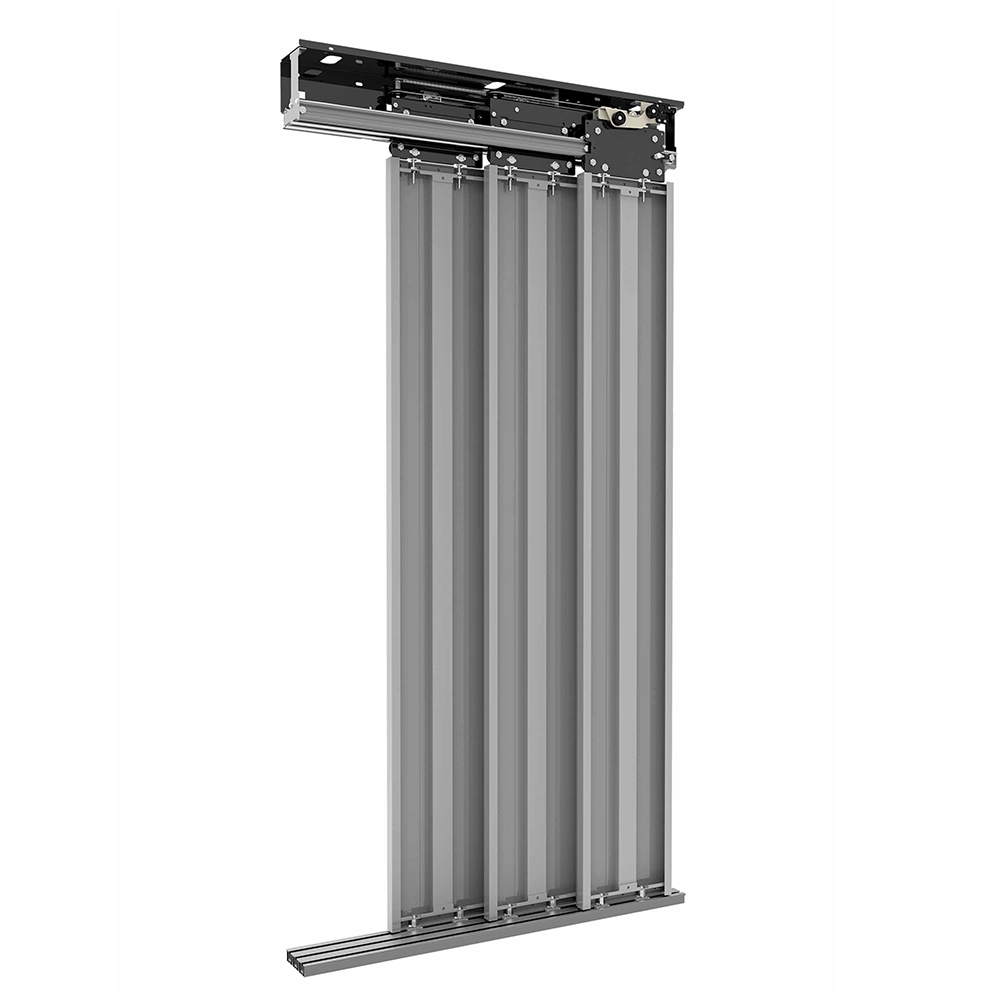 3 Panel Telescopic Landing Door