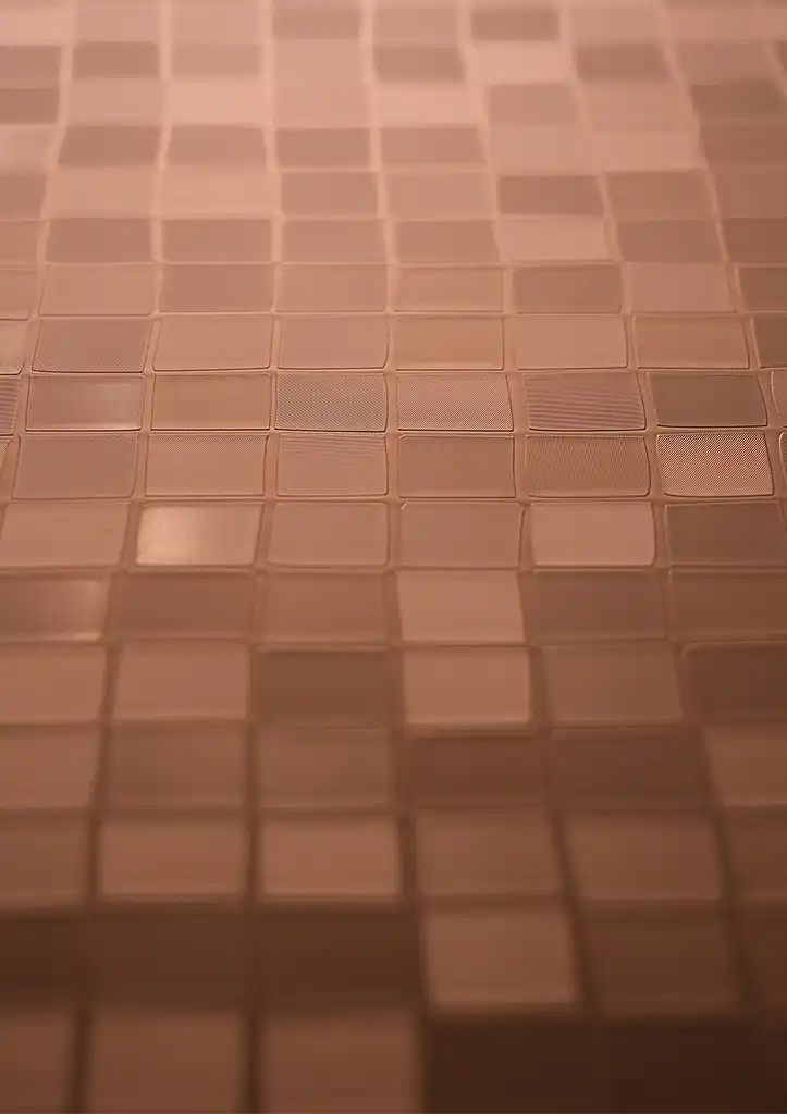 لوح ستانلس ستيل ديكوري Cube