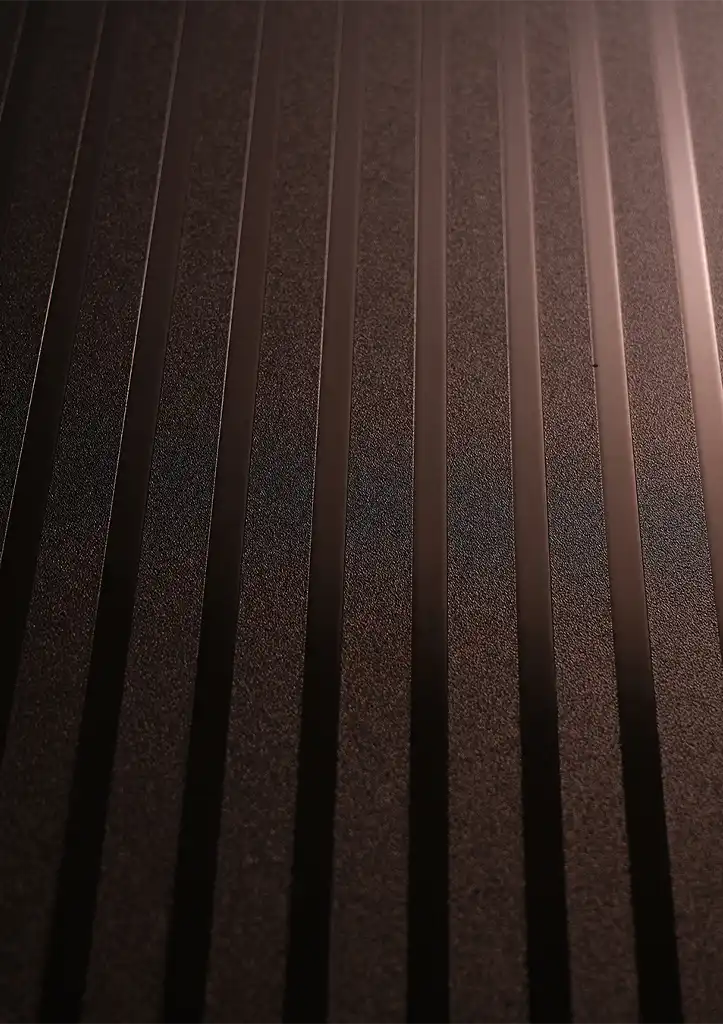لوح ستانلس ستيل ديكوري Stripes